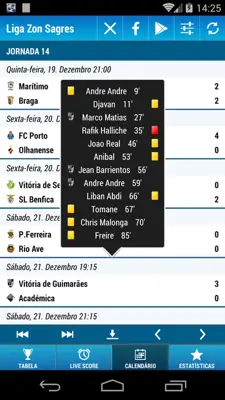 Liga Sagres android App screenshot 3