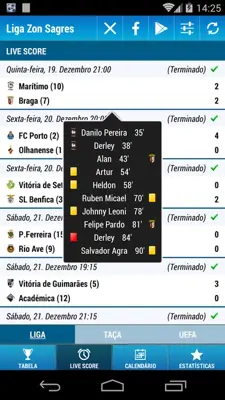 Liga Sagres android App screenshot 4